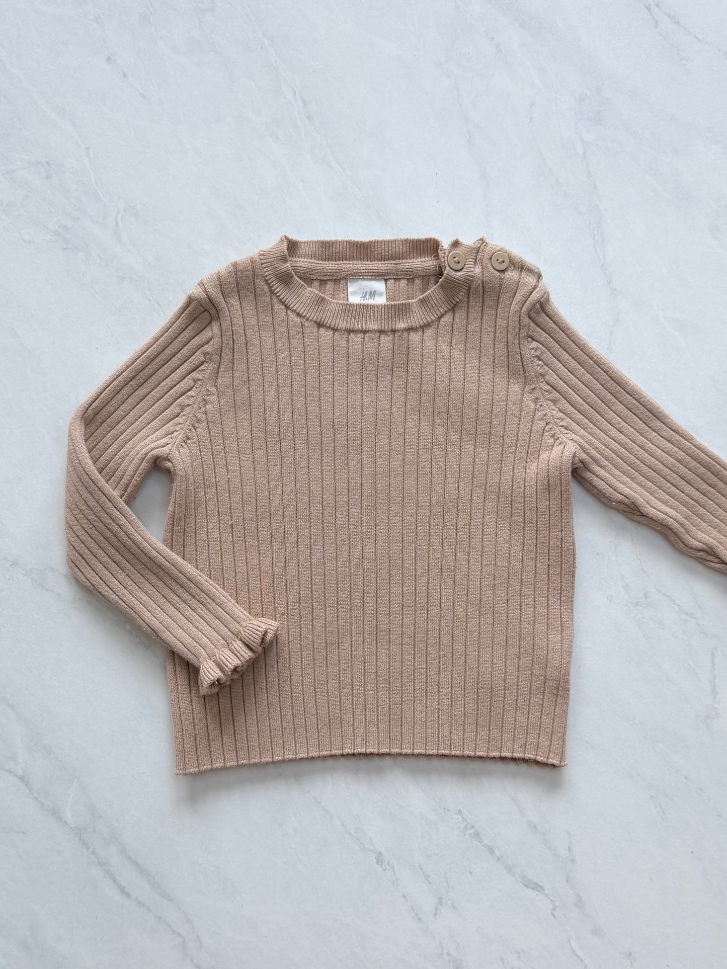 Pull en petites mailles - H&M - 9-12 mois