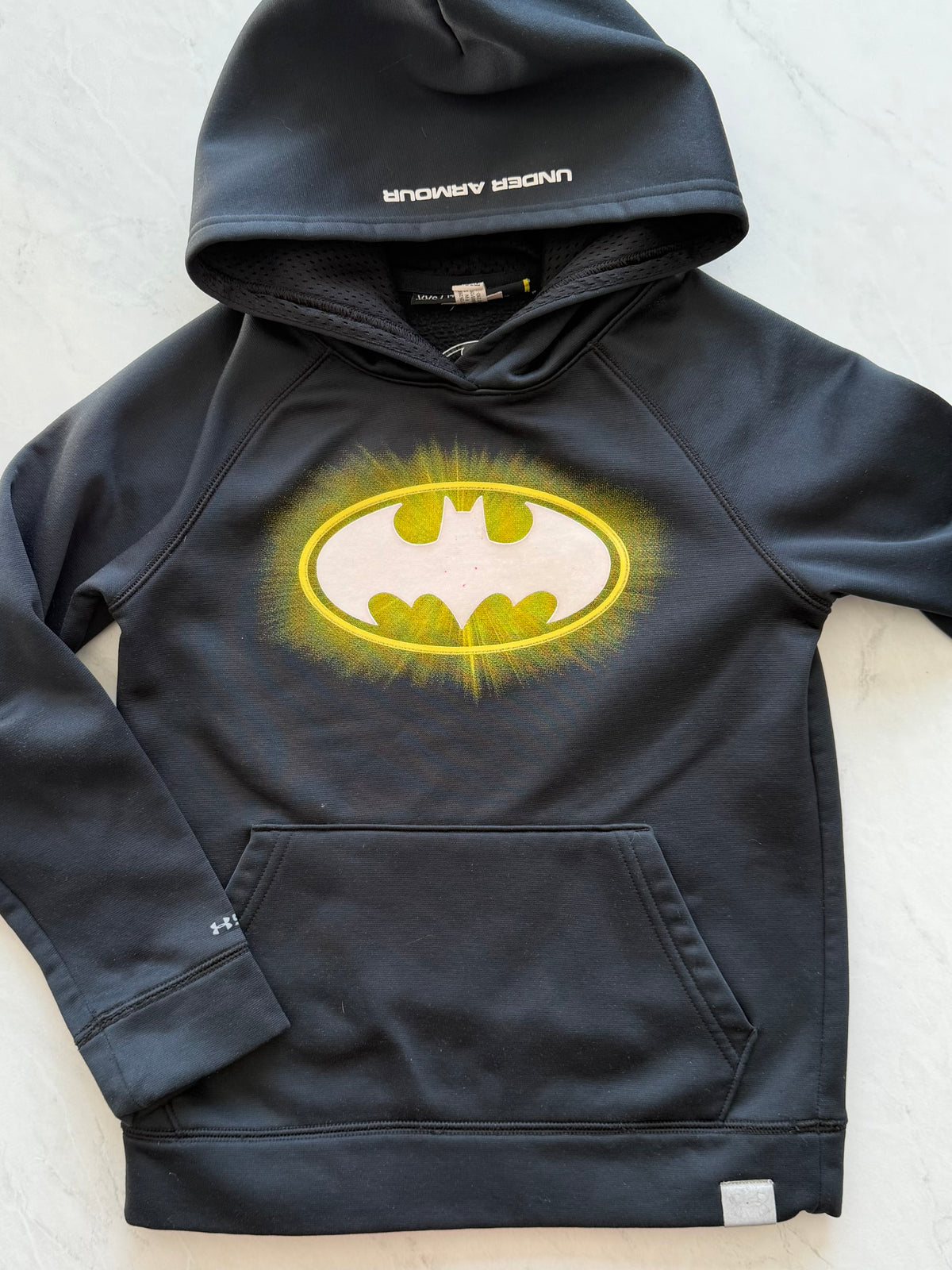 *Imparfait* Coton ouaté - Under Armour X Batman - YXS (5-6ans)