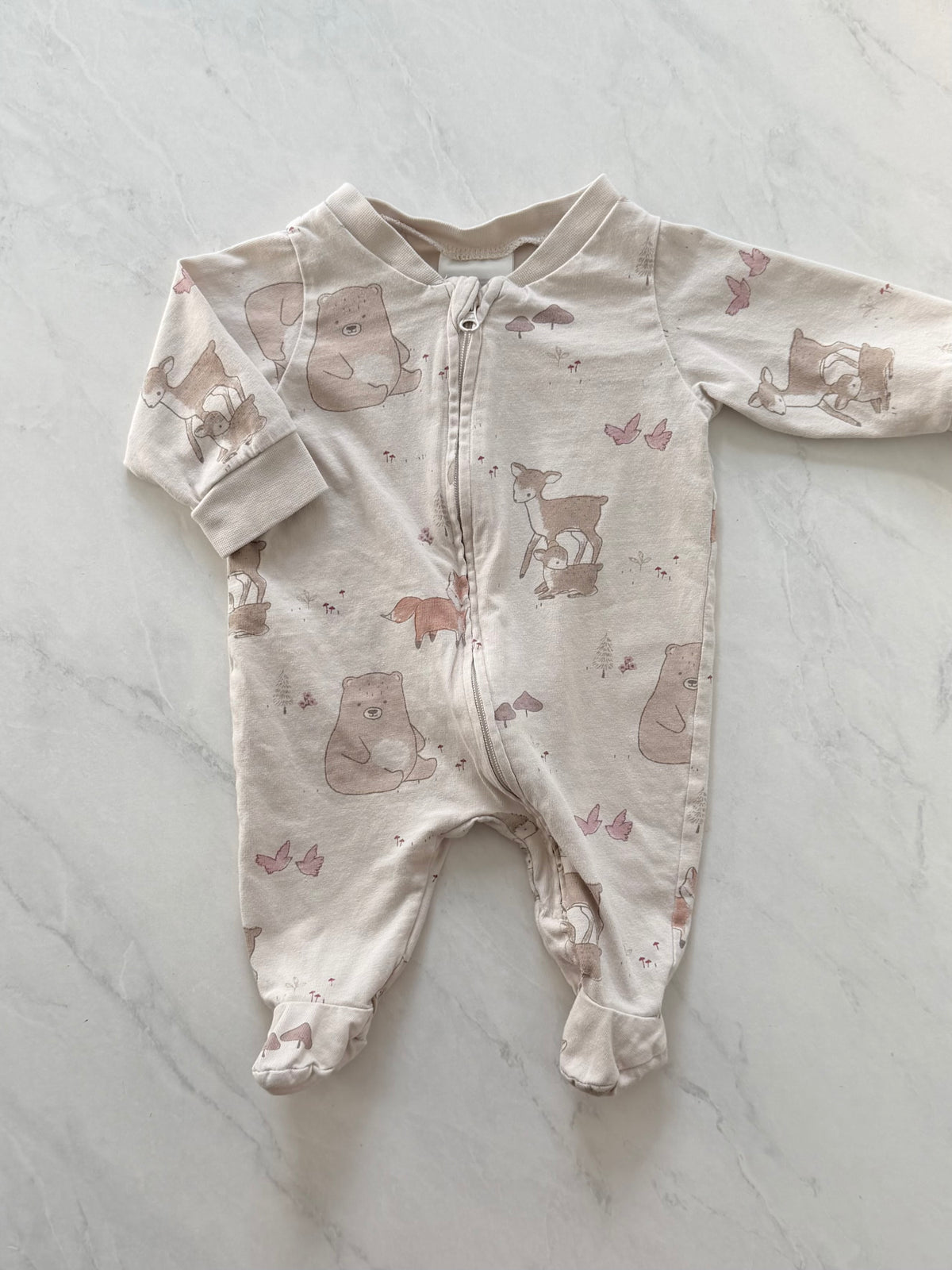 Pyjama à pattes - H&M - 0-1 mois