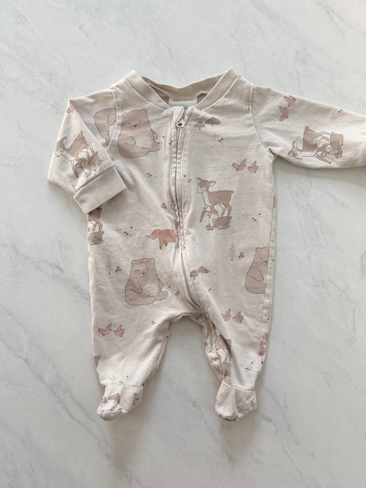 Pyjama à pattes - H&M - 0-1 mois