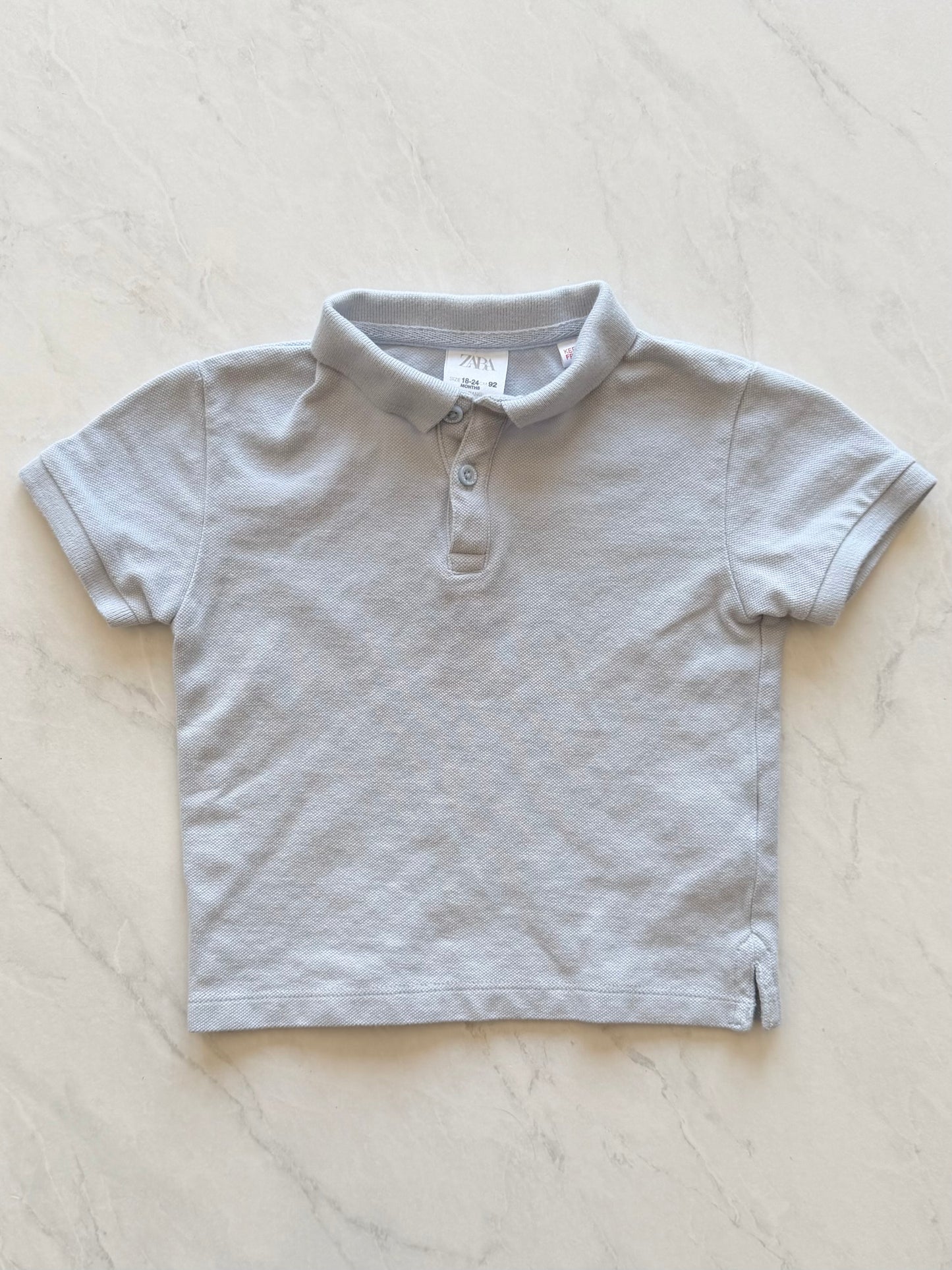 T-shirt polo - Zara - 18-24 mois