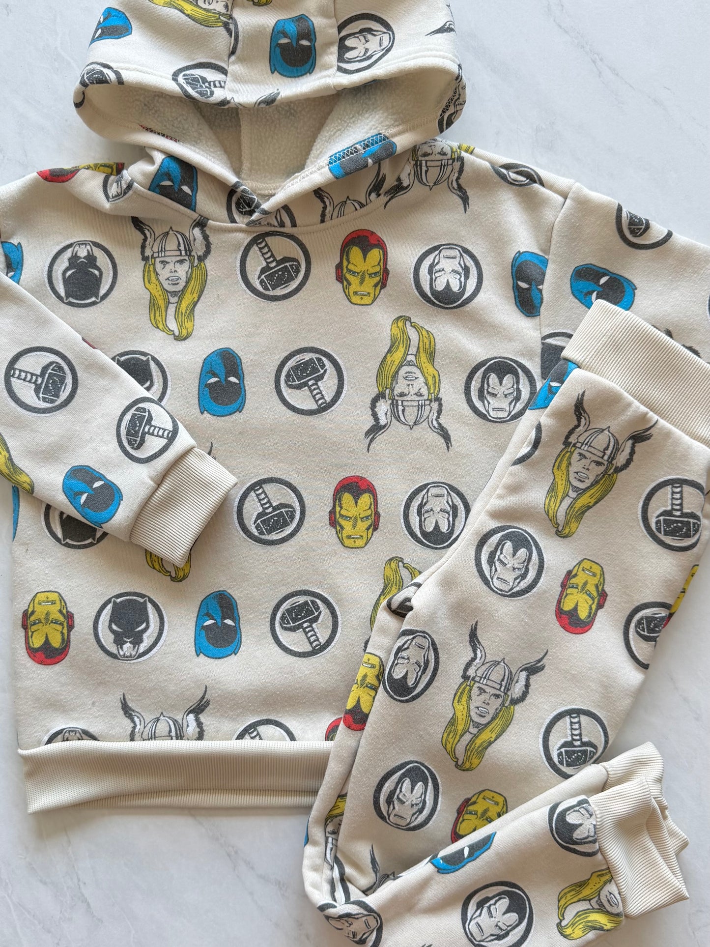 Ensemble en coton ouaté - Marvel - 6 ans