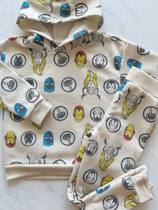 Ensemble en coton ouaté - Marvel - 6 ans