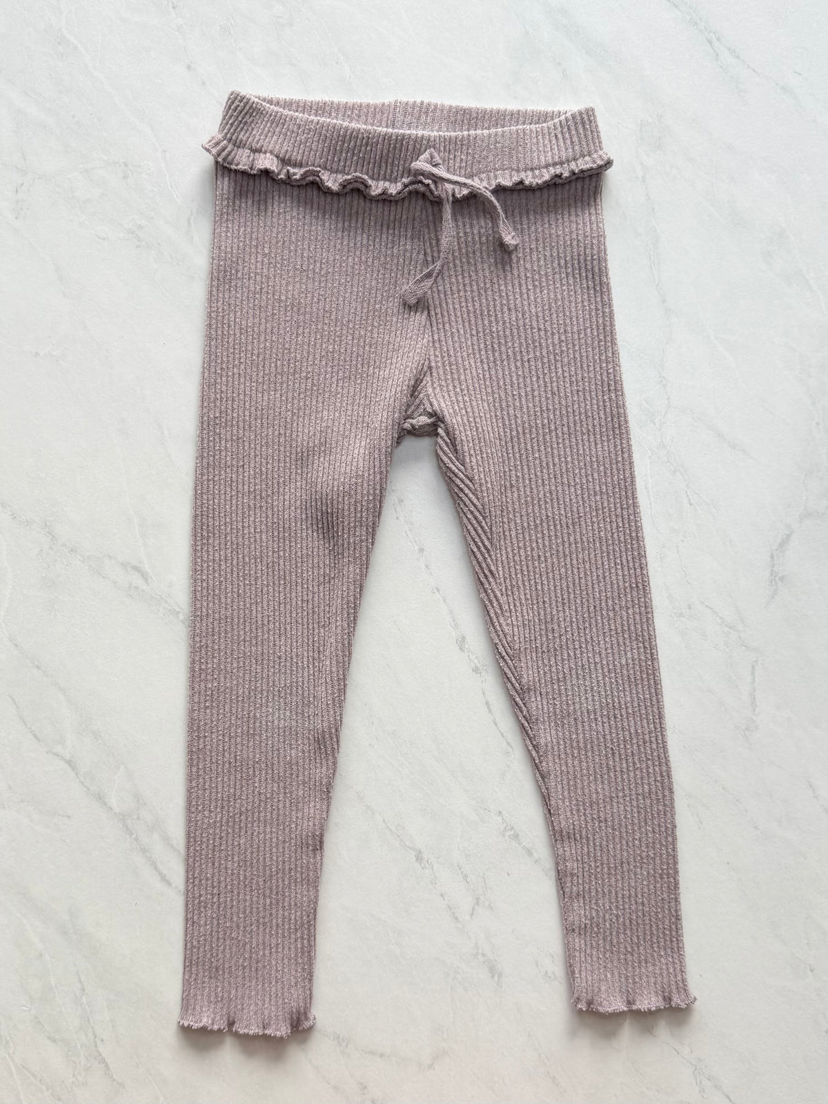 Legging en petite mailles côtelés - Zara - 4 ans