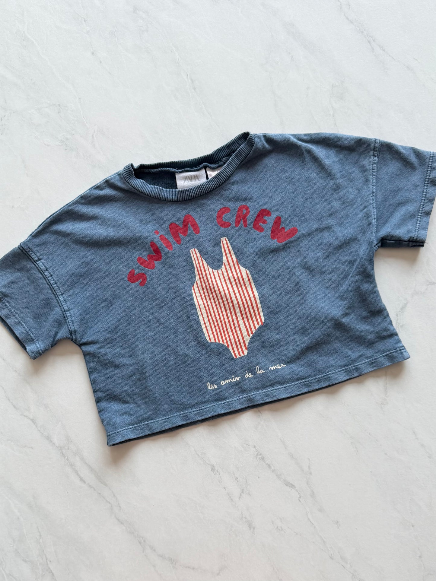 T-shirt crop - Zara - 18 mois