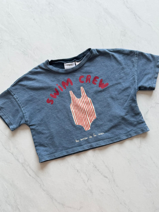 T-shirt crop - Zara - 18 mois