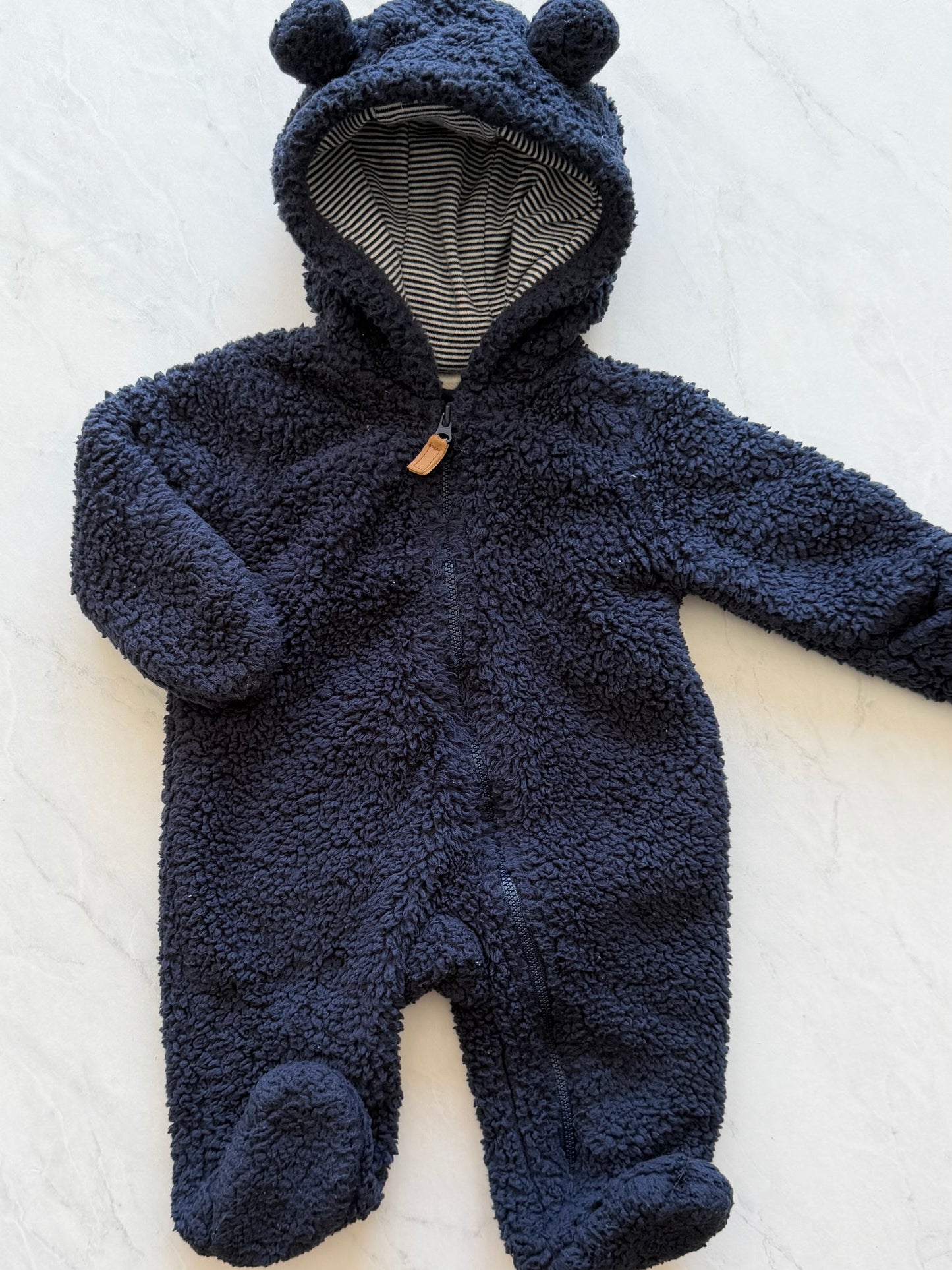 Manteau une pièce en sherpa - Carters - 3 mois