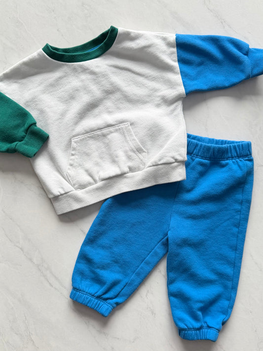 *Imparfait* Ensemble en coton ouaté - Joe Fresh - 6-12 mois