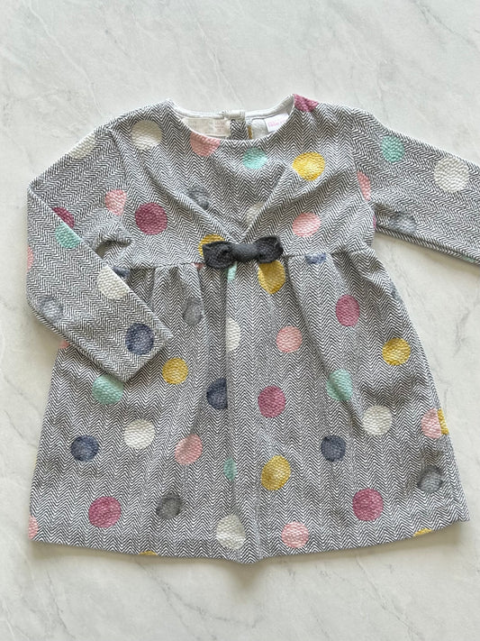 *Imparfait* Robe manches longues - Zara - 18-24 mois