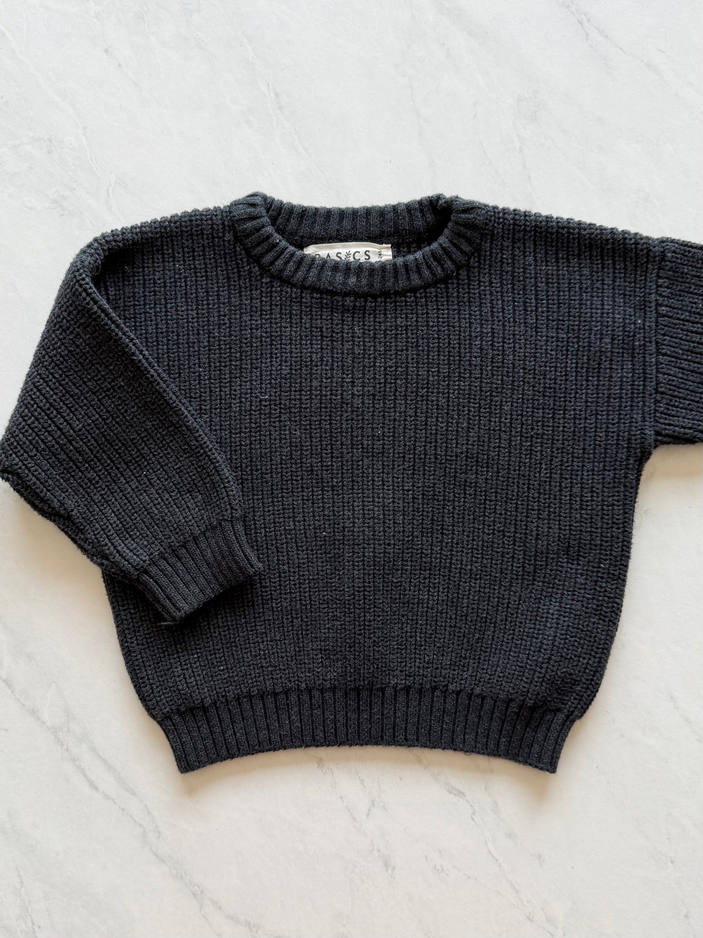 Pull en mailles - Basics les petites natures - 18-24 mois