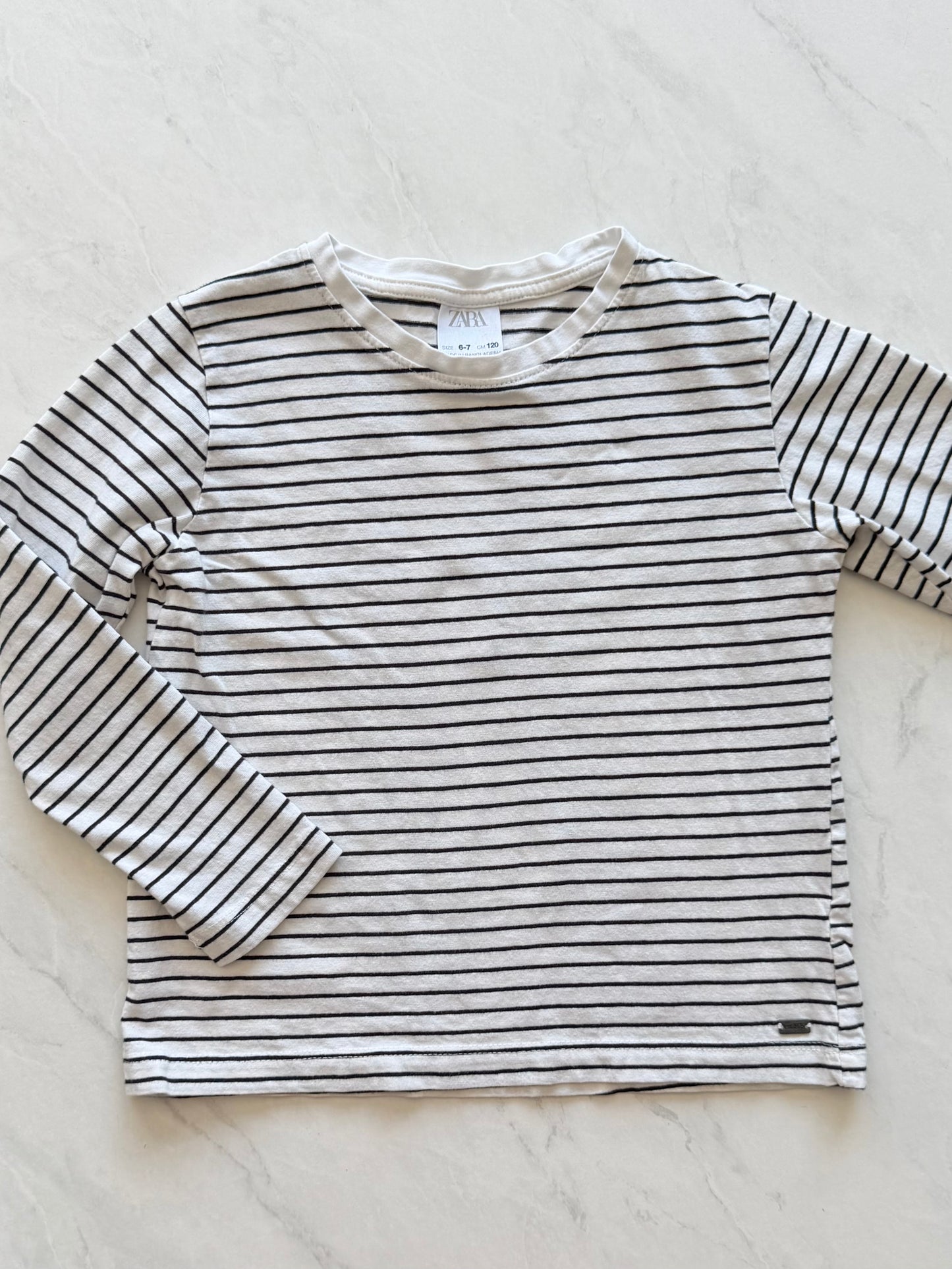 Chandail manches longues - Zara - 6-7 ans