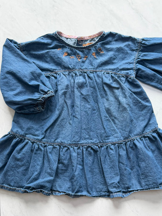 Robe manches longues - Souris mini - 3-4 ans
