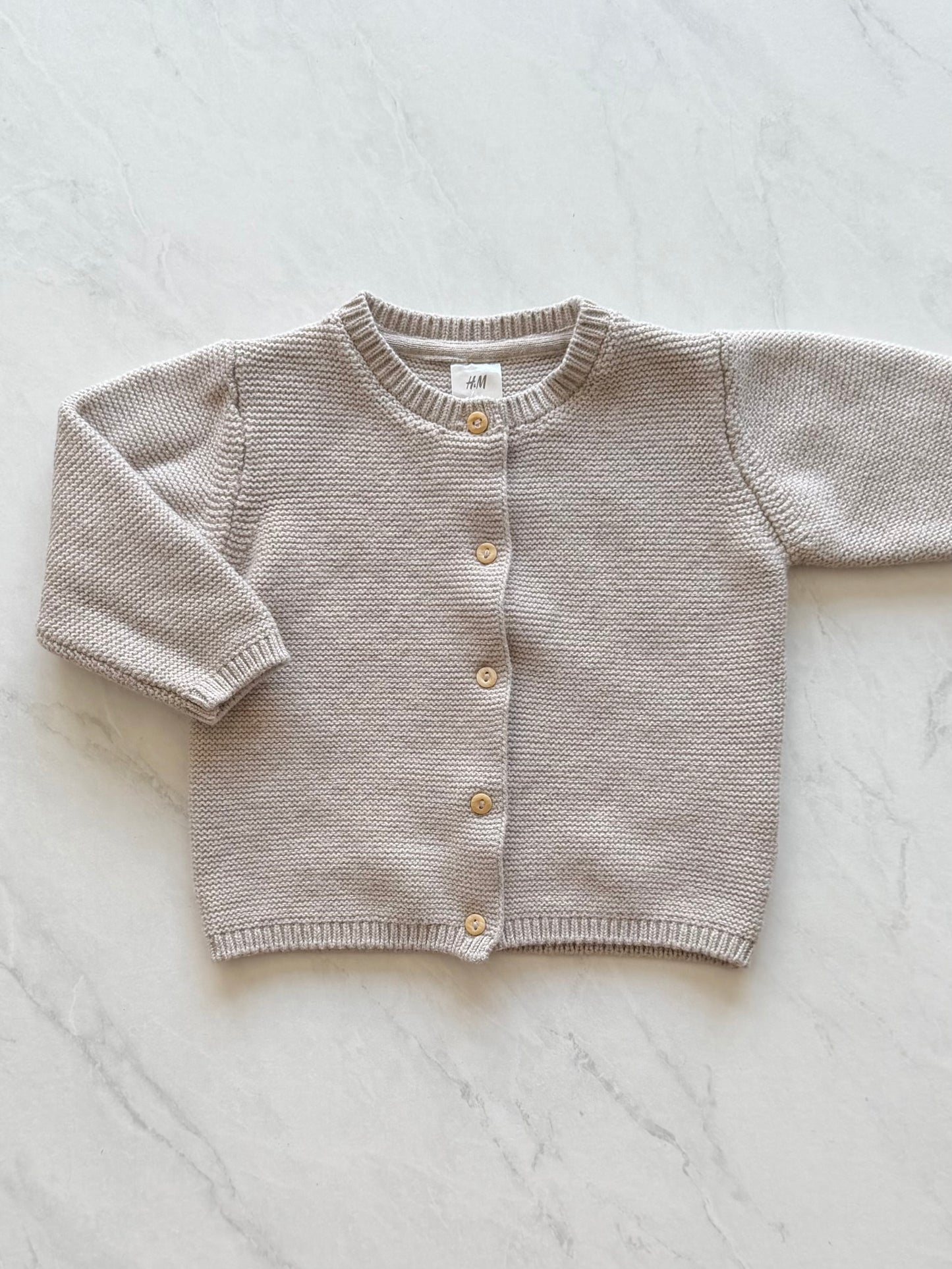 Veste en mailles - H&M - 4-6 mois