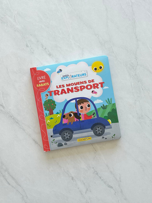 Livre en carton à rabats