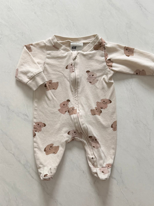 Pyjama à pattes - H&M - 0-1 mois