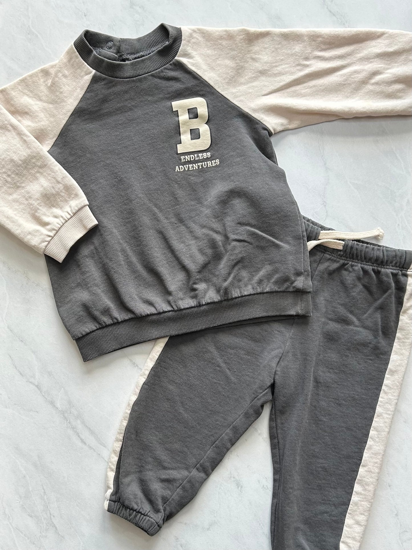 *Imparfait* Ensemble 2 pièces - H&M - 12-18 mois