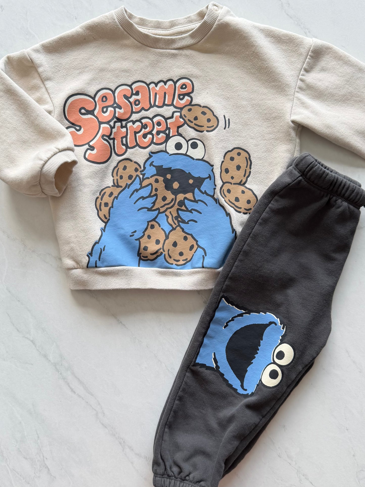 *Imparfait* Ensemble 2 pièces - H&M X Sesame Street - 18-24 mois