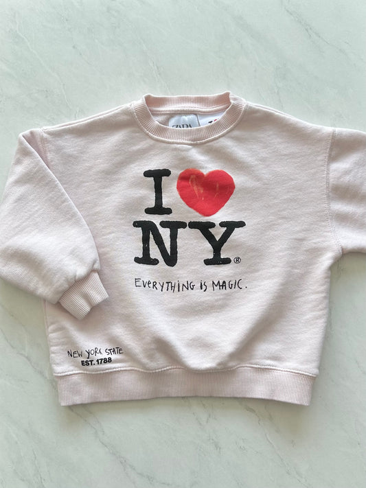 Crewneck - Zara - 6-7 ans