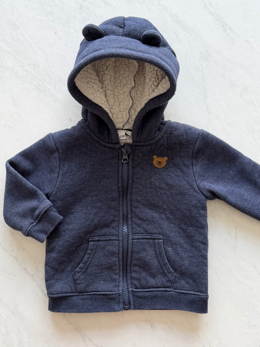 Veste doublée en sherpa - George - 12-18 mois