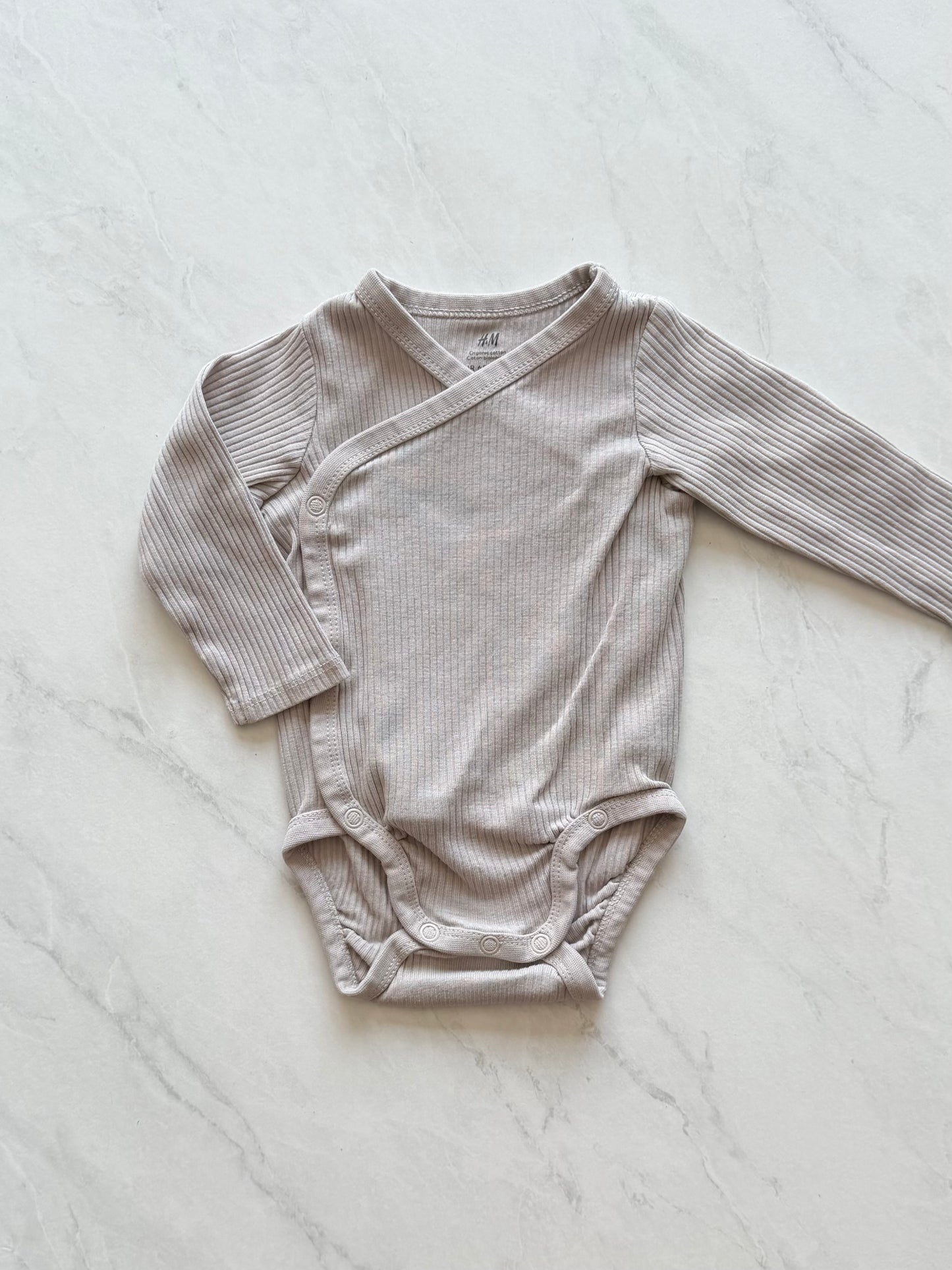 Cache couche côtelé - H&M - 4-6 mois