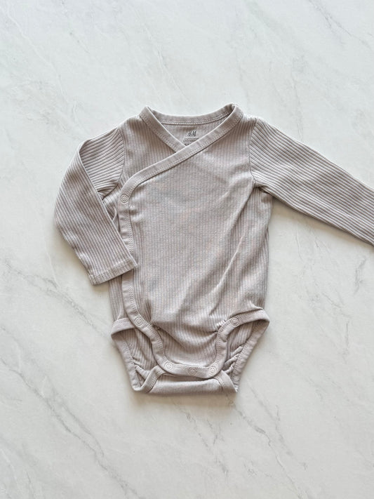 Cache couche côtelé - H&M - 4-6 mois