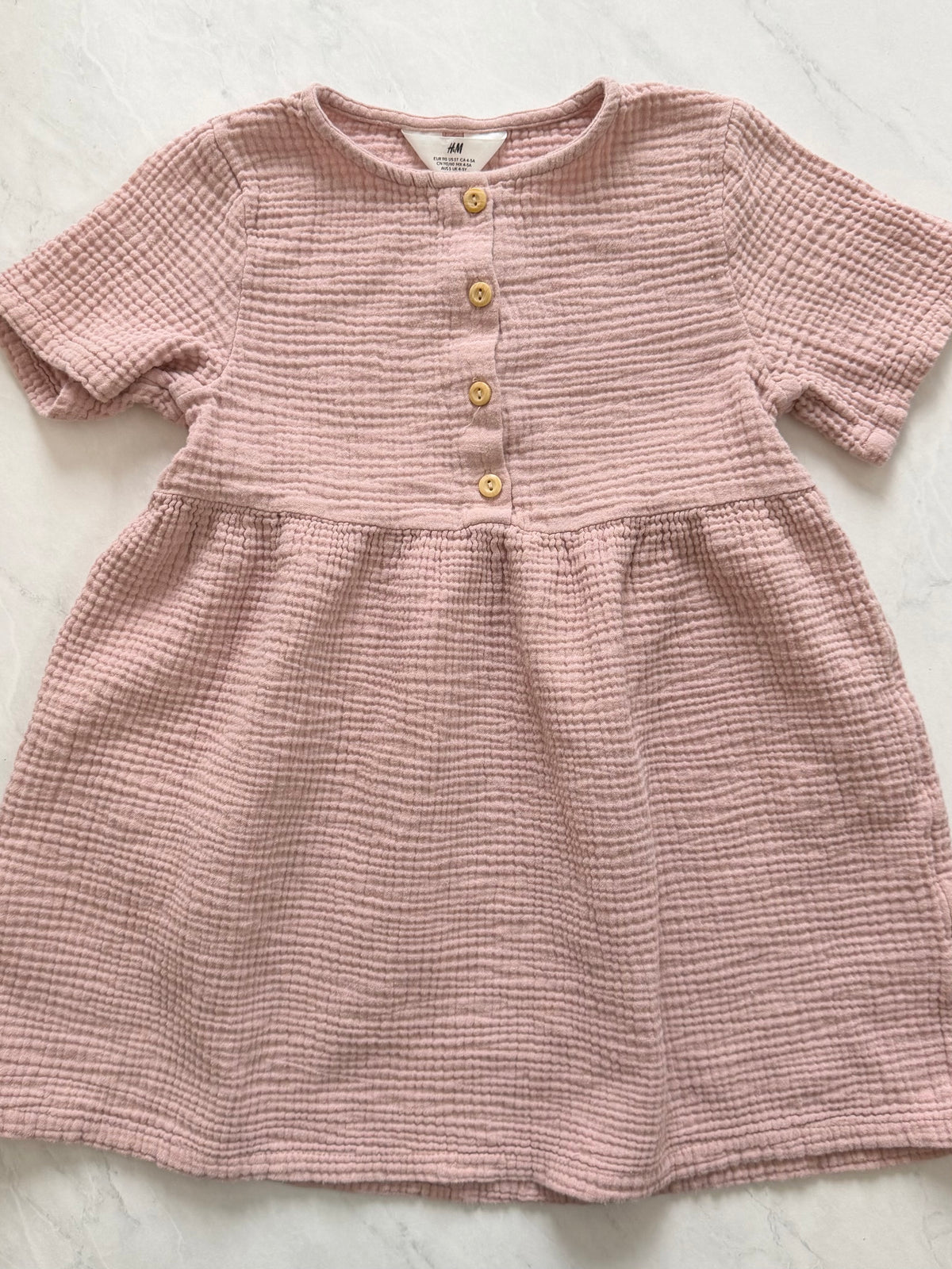 Robe en coton mousseline - H&M - 4-5 ans