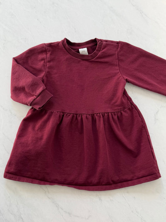 Robe en coton ouaté - H&M - 12-18 mois