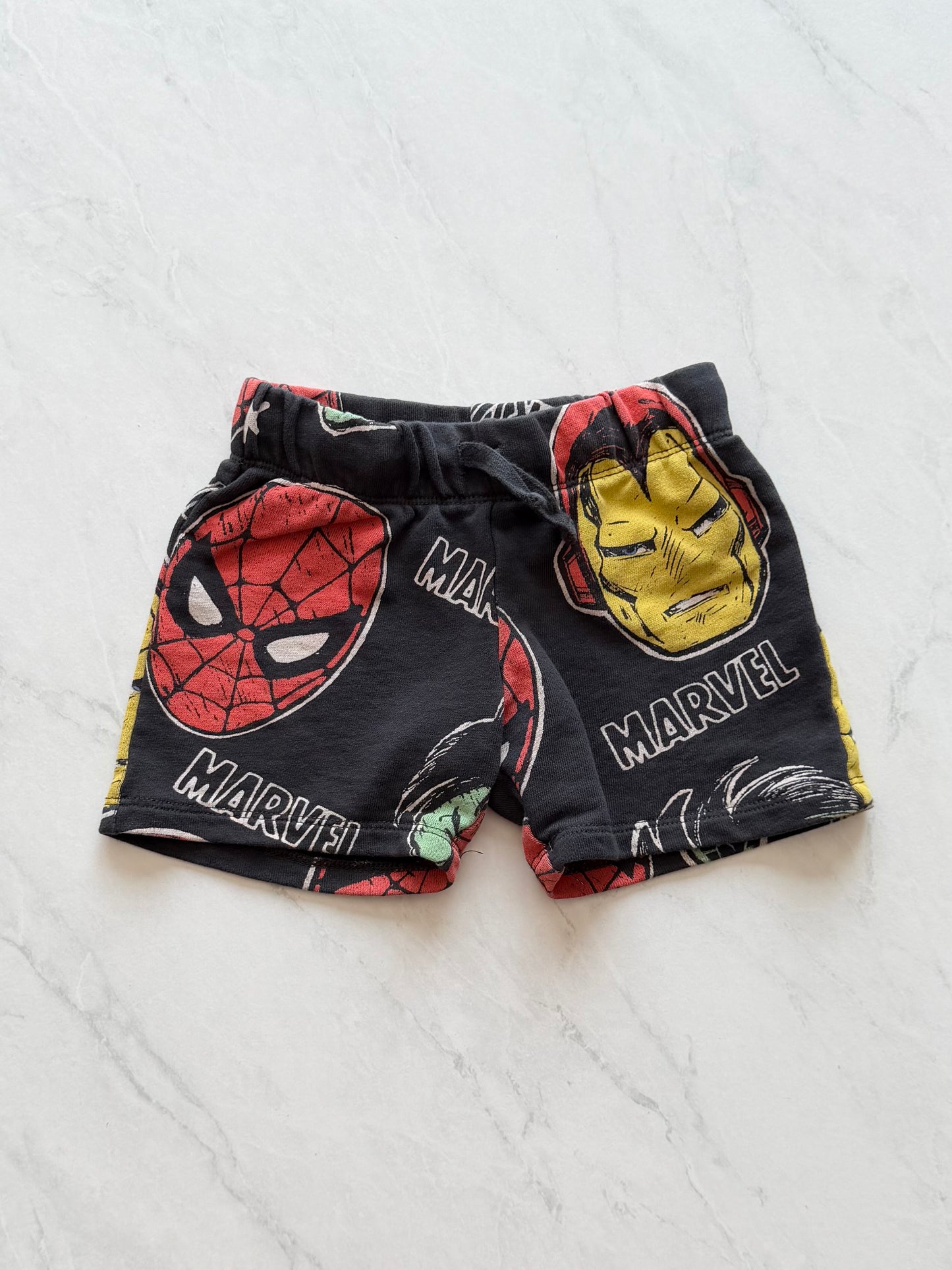 Short en coton ouaté - H&M X Marvel - 2-3 ans