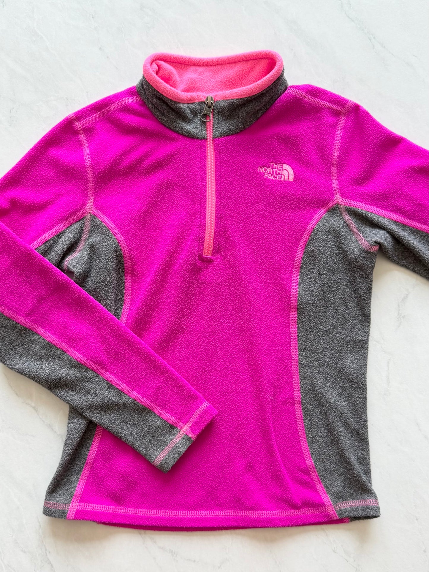 Pull en polar - North Face - 7-8 ans