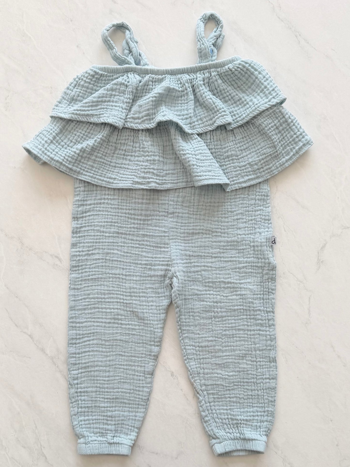 *Imparfait* Combinaison en coton mousseline - Deux par deux - 18 mois