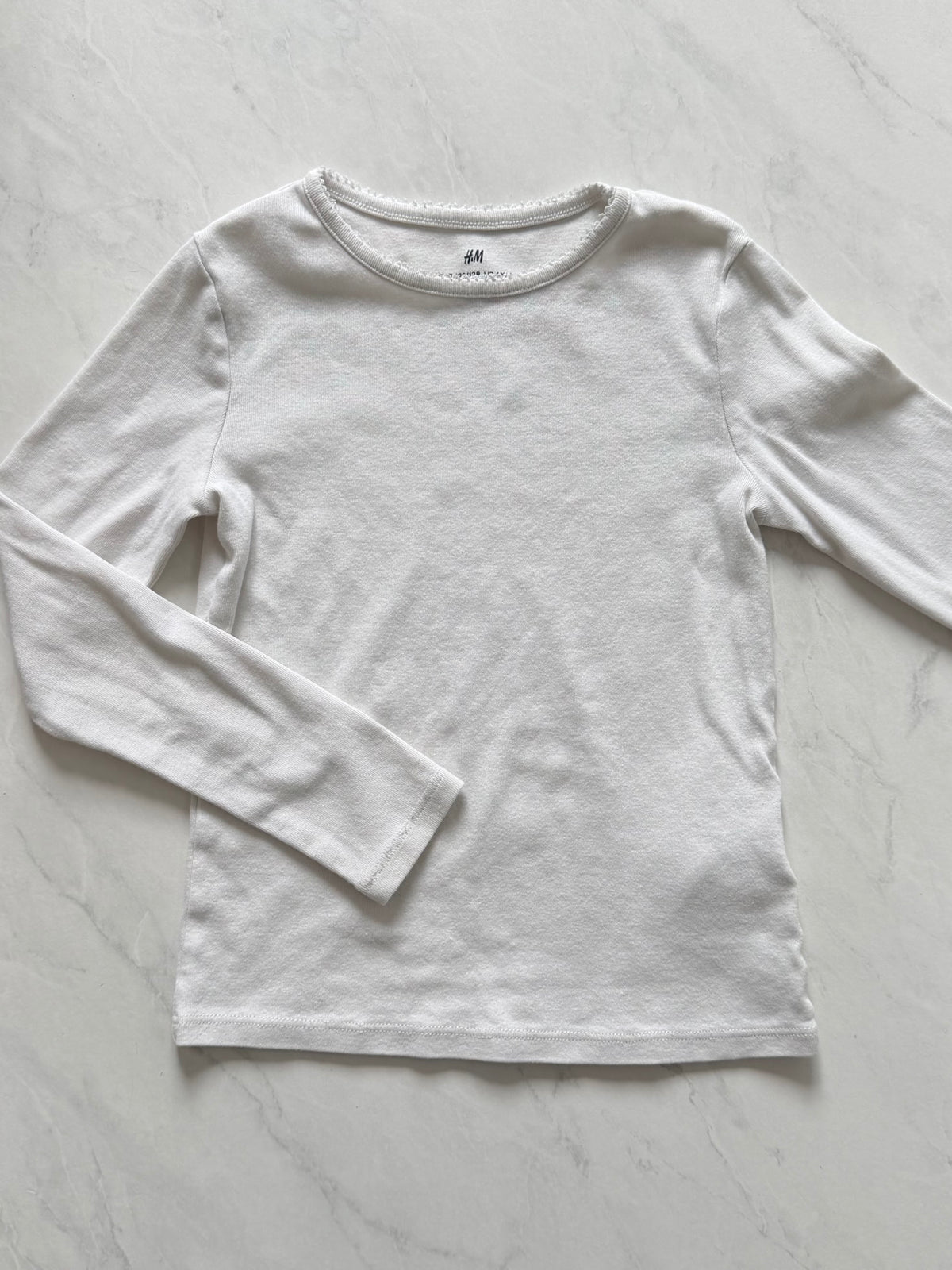 *Imparfait* Chandail à manches longues - H&M - 6-8 ans