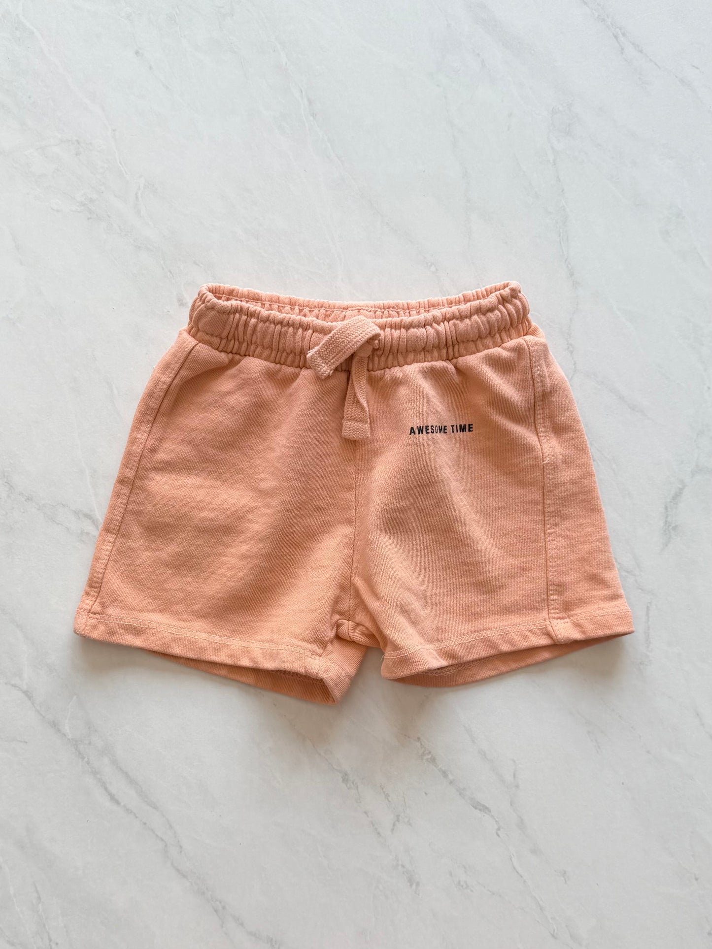 Short en coton ouaté - Zara - 2-3 ans