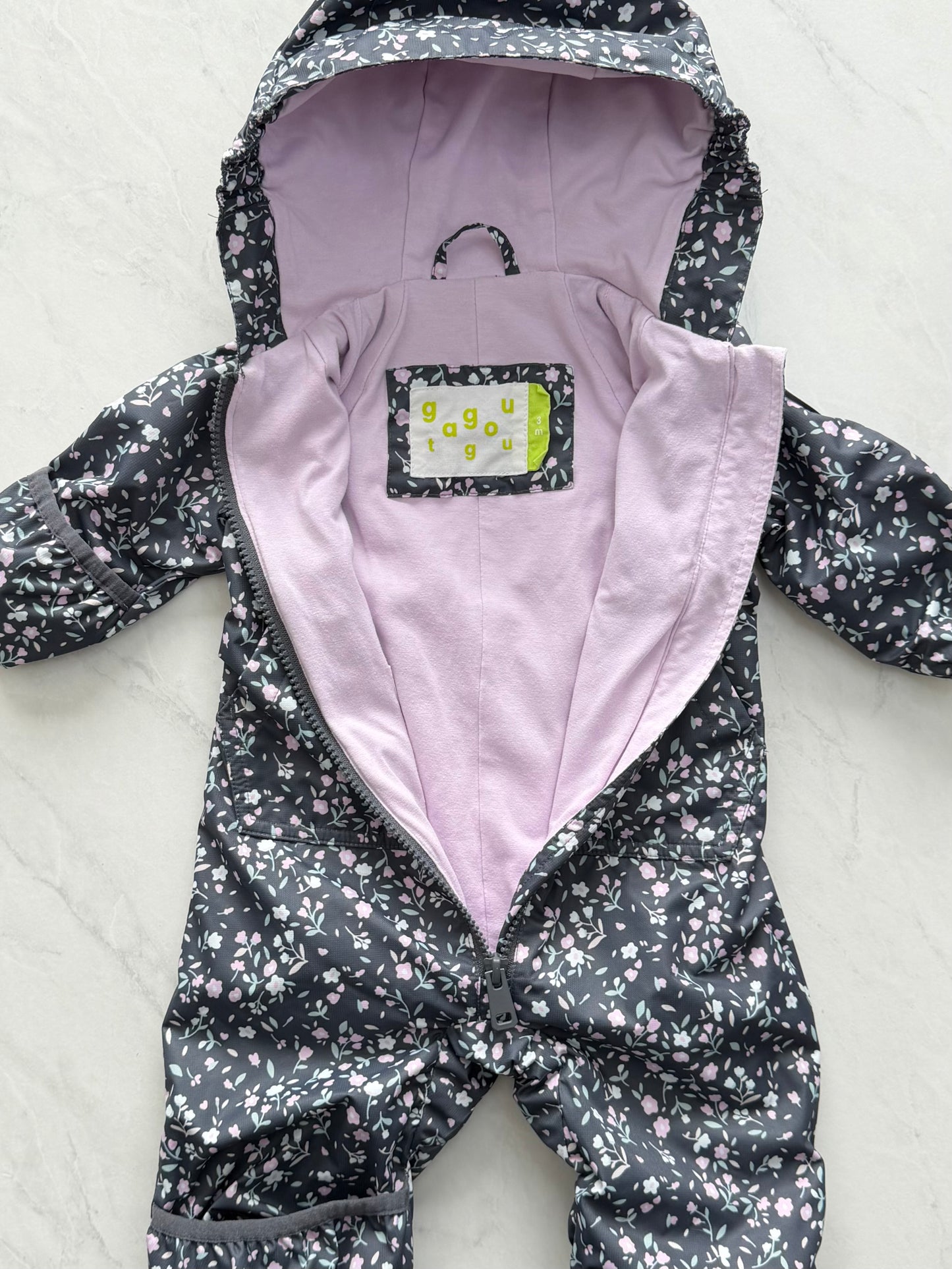 Manteau une pièce mi saison - Gagou Tagou - 3 mois