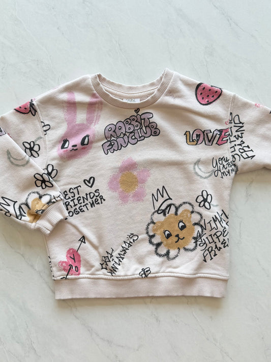 *Imparfait* Crewneck - Zara - 2-3 ans