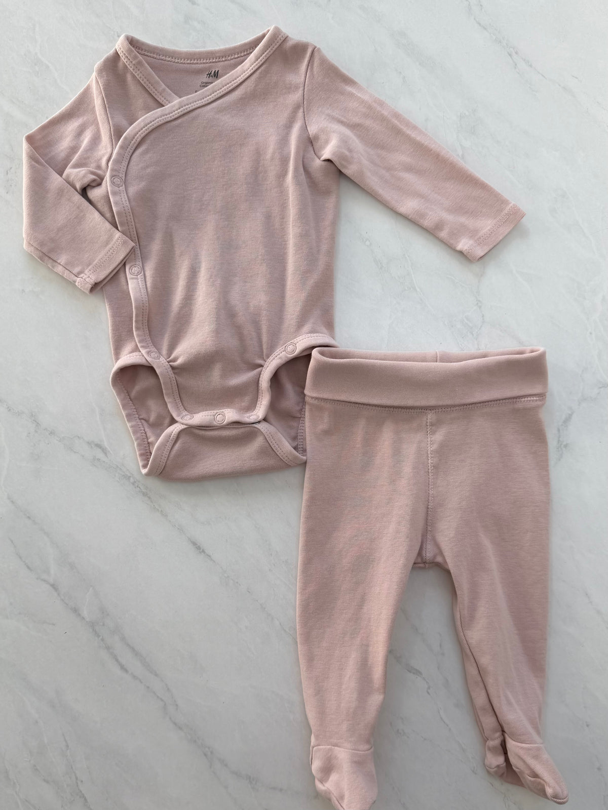 Ensemble 2 pièces - H&M - 2-4 mois