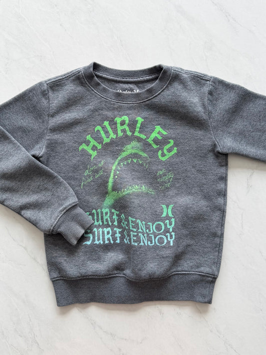 Crewneck - Hurley - 3-4 ans (légèrement mousseux)