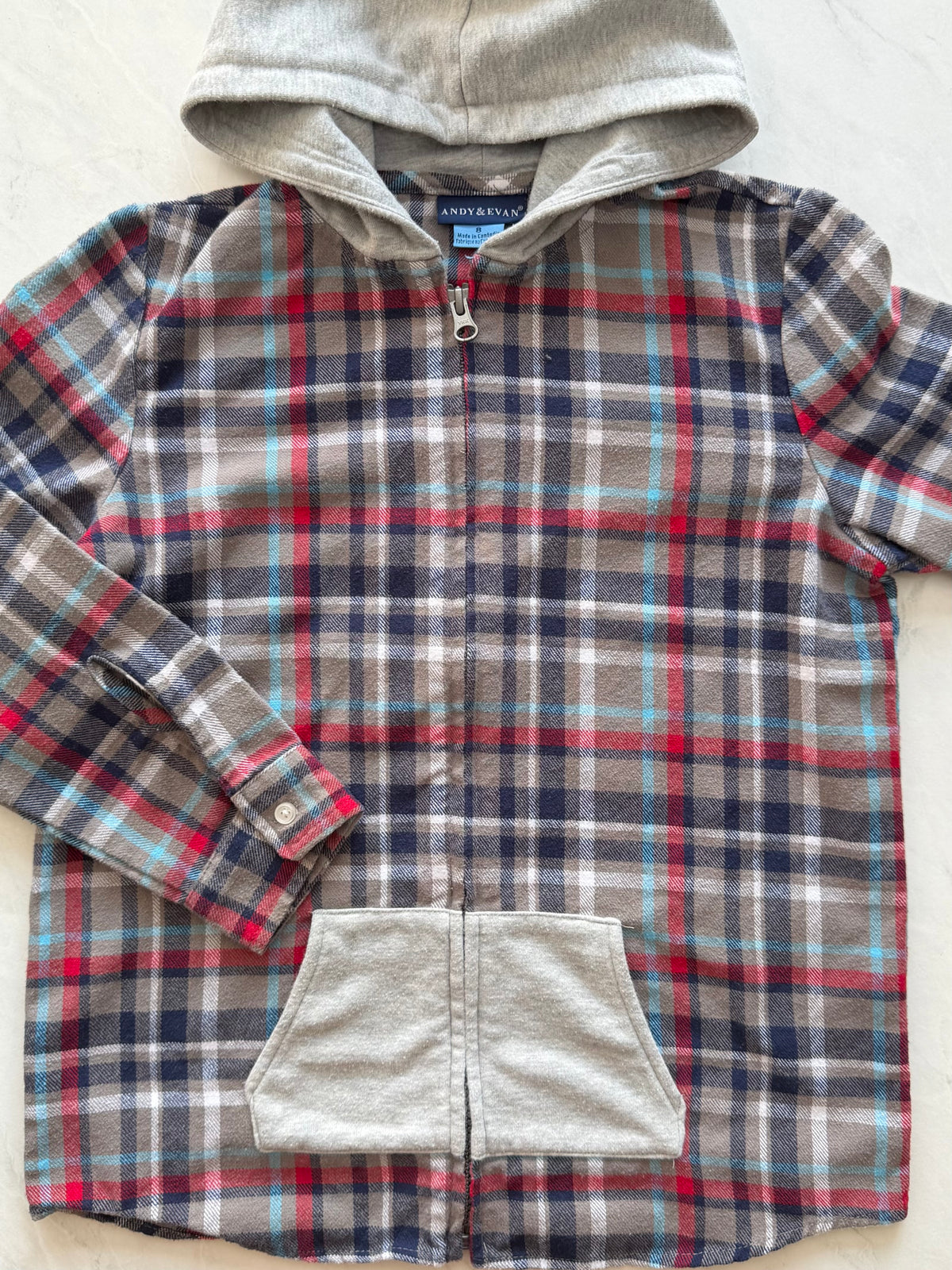 Veste à capuchon - Andy & Evan - 8 ans