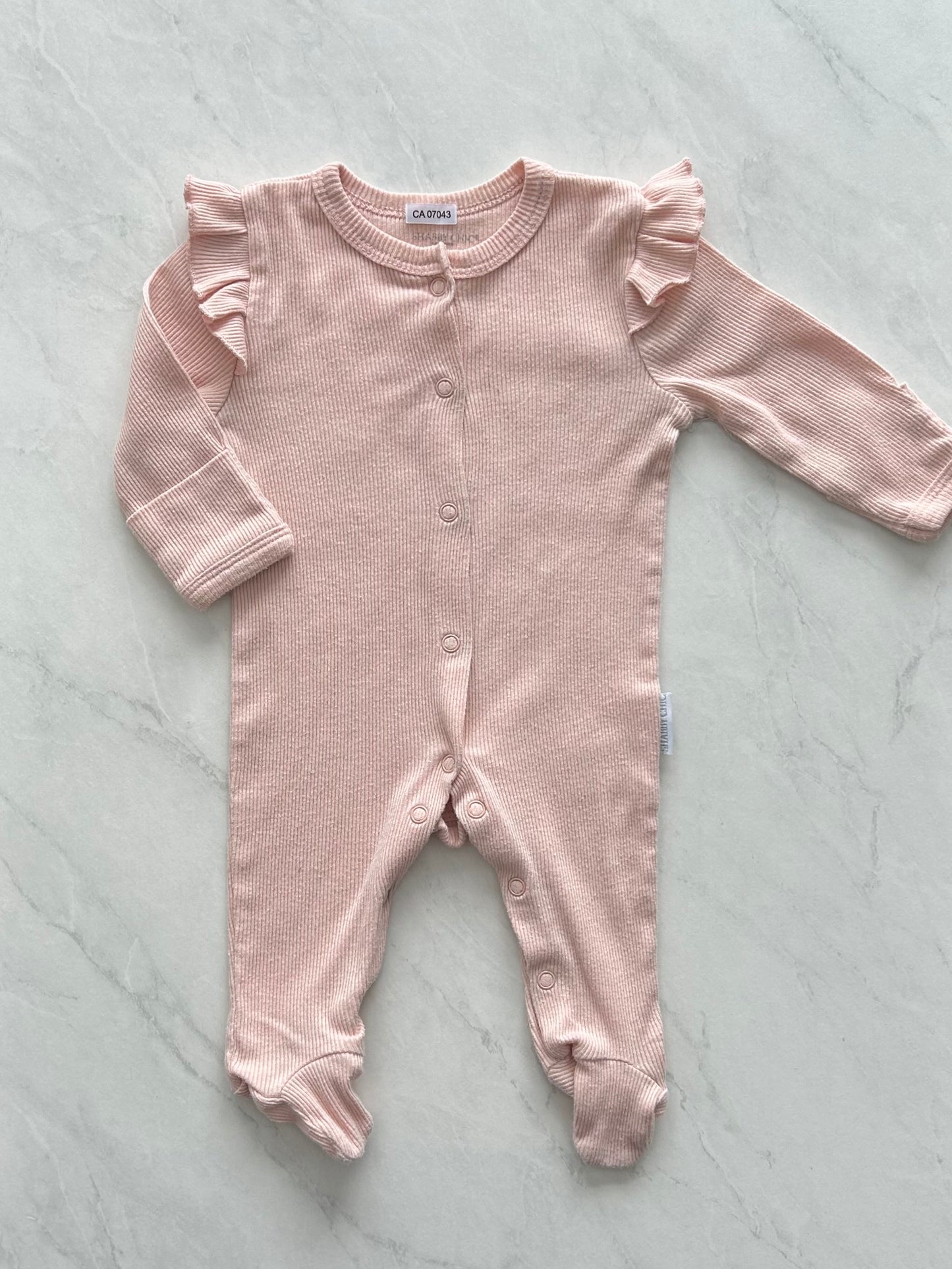 Pyjama à pattes - Shabby Chic - 0-3 mois