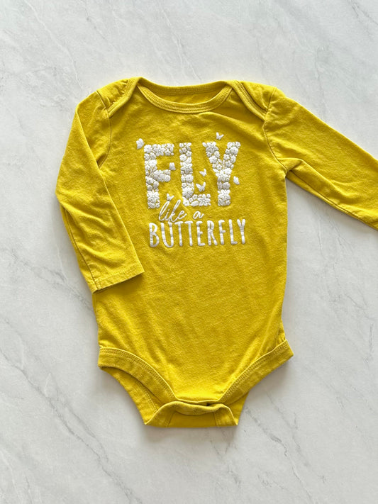 Cache couche manches longues - George - 6-12 mois