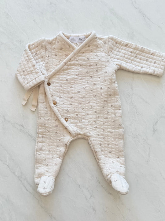 *Imparfait* Combinaison une pièce - Zara - 1-3 mois