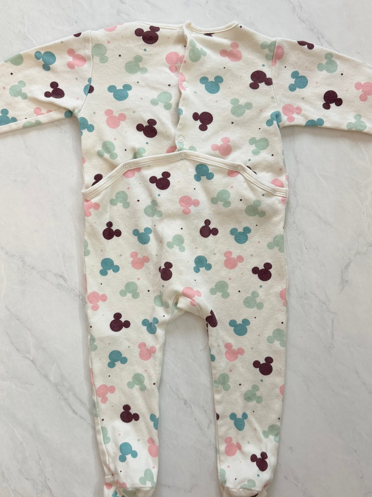 Pyjama à pattes - Disney Baby - 24 mois (ouvert à l’arrière, voir 2e photo)