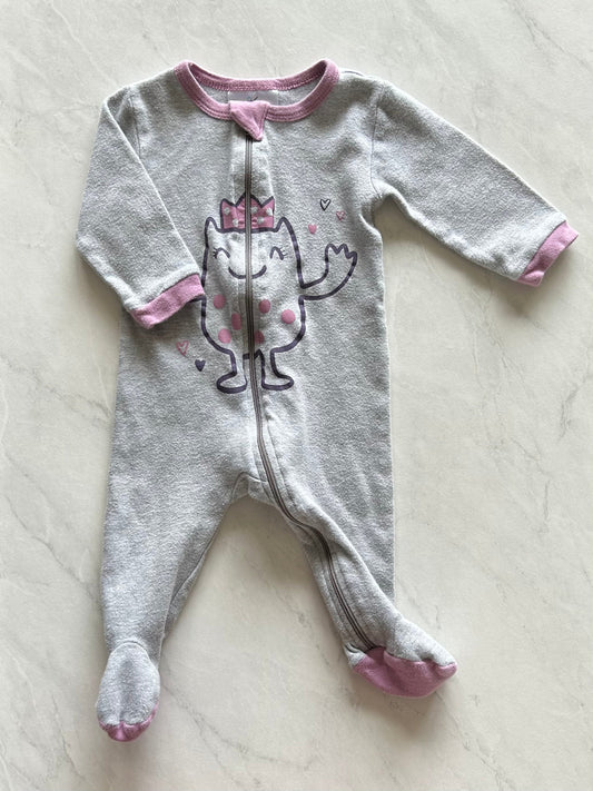 Pyjama à pattes - Roche & ciseaux - 6 mois