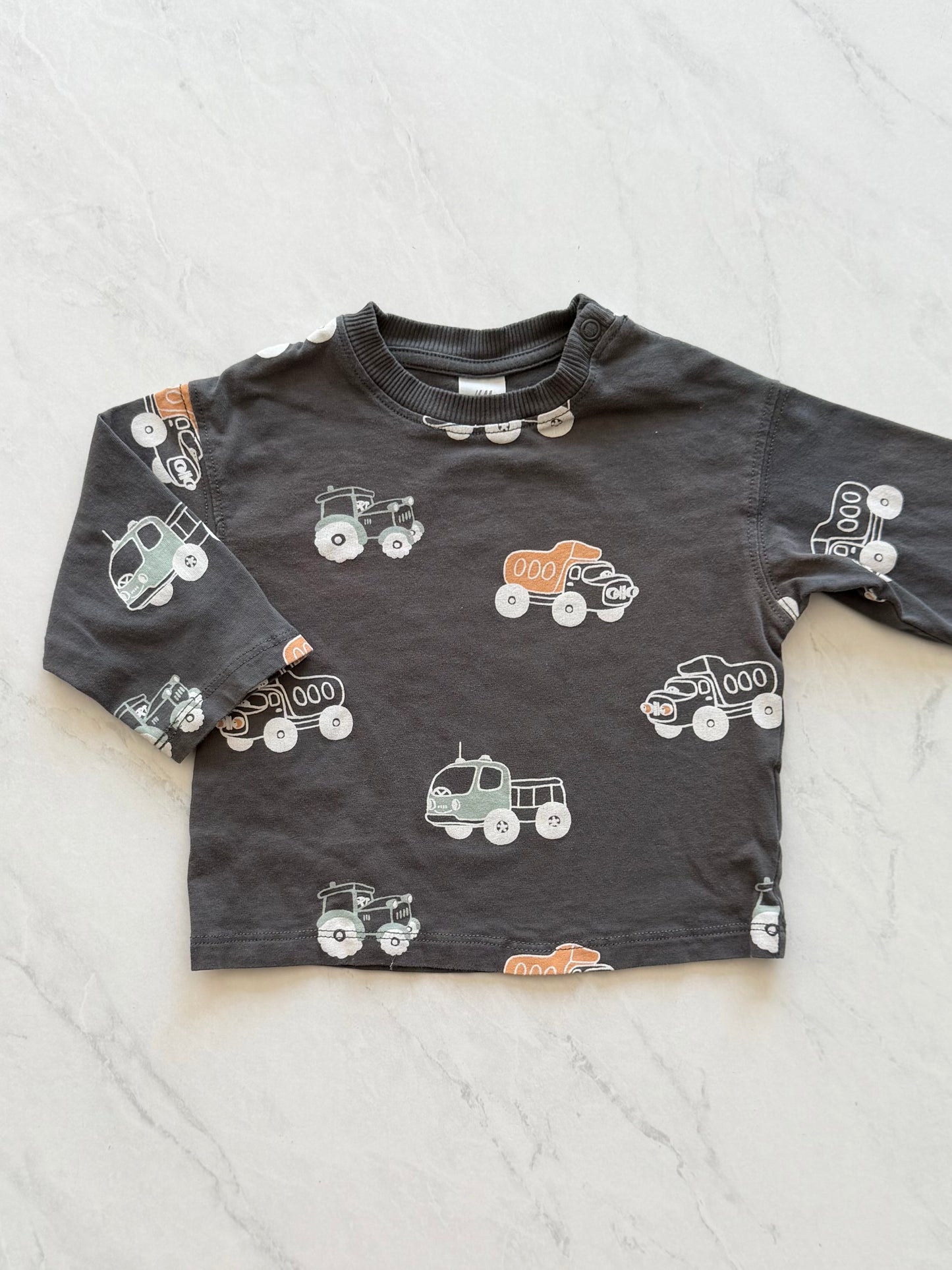 Chandail manches longues - H&M - 4-6 mois