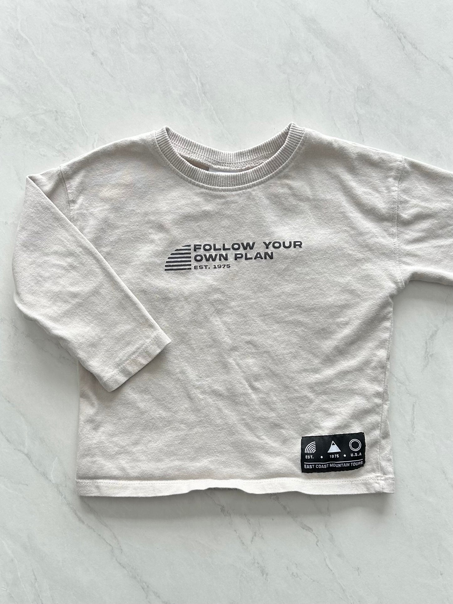 *Imparfait* Chandail manches longues - Zara - 2-3 ans