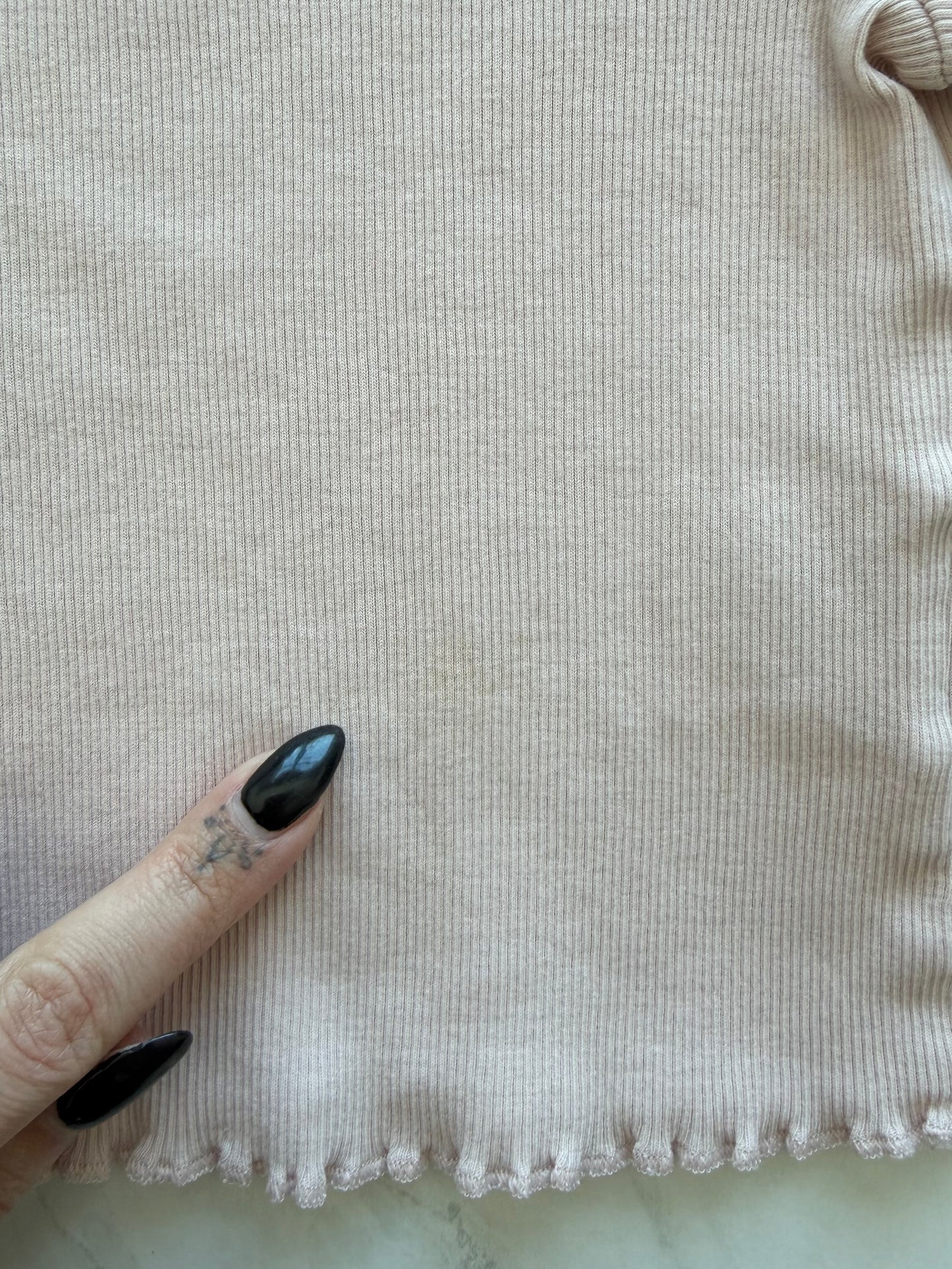 *Imparfait* Chandail côtelé - H&M - 6-9 mois