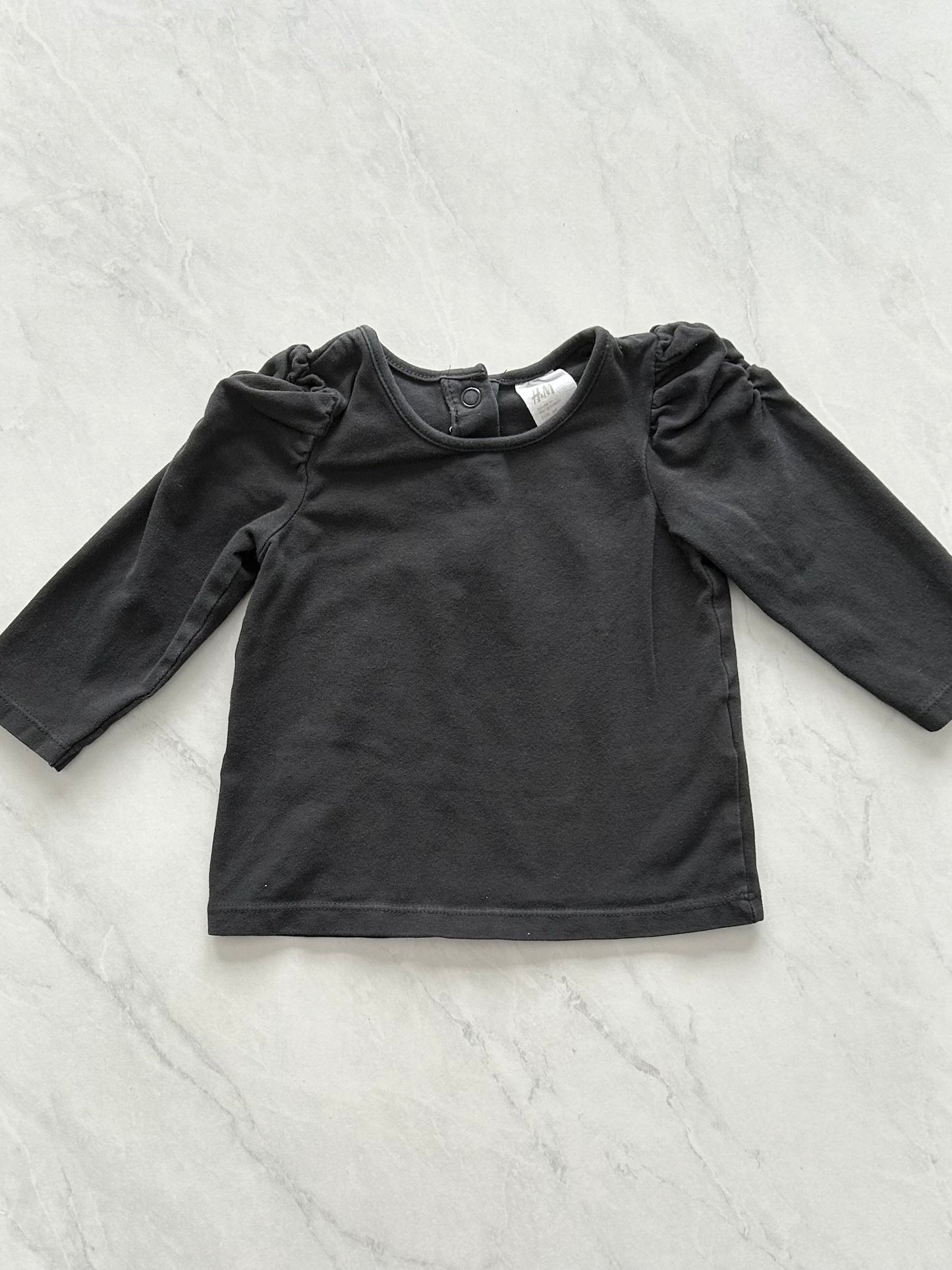 Chandail manches longues - H&M - 4-6 mois