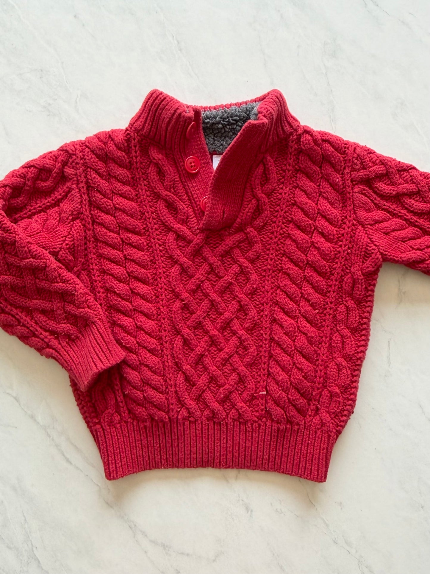 Pull en mailles - Gap - 4 ans (légèrement mousseux)