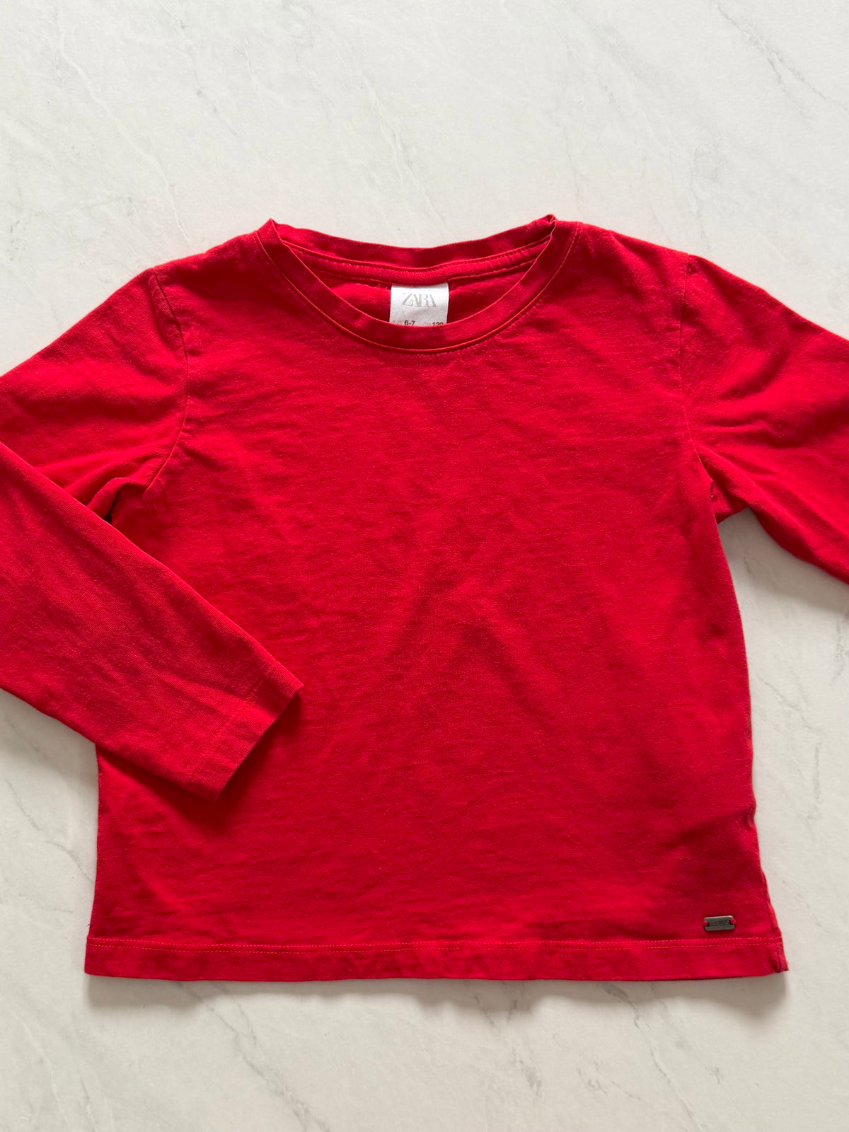 Chandail manches longues - Zara - 6-7 ans
