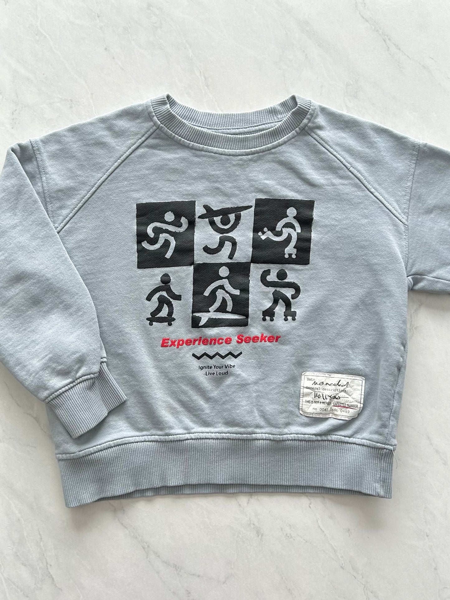 *Imparfait* Crewneck - Zara - 6-7 ans
