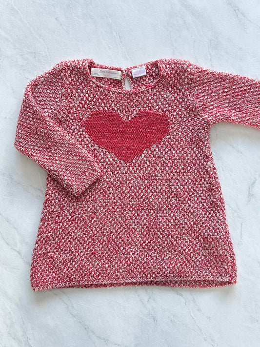 Tunique en mailles - Zara - 12-18 mois